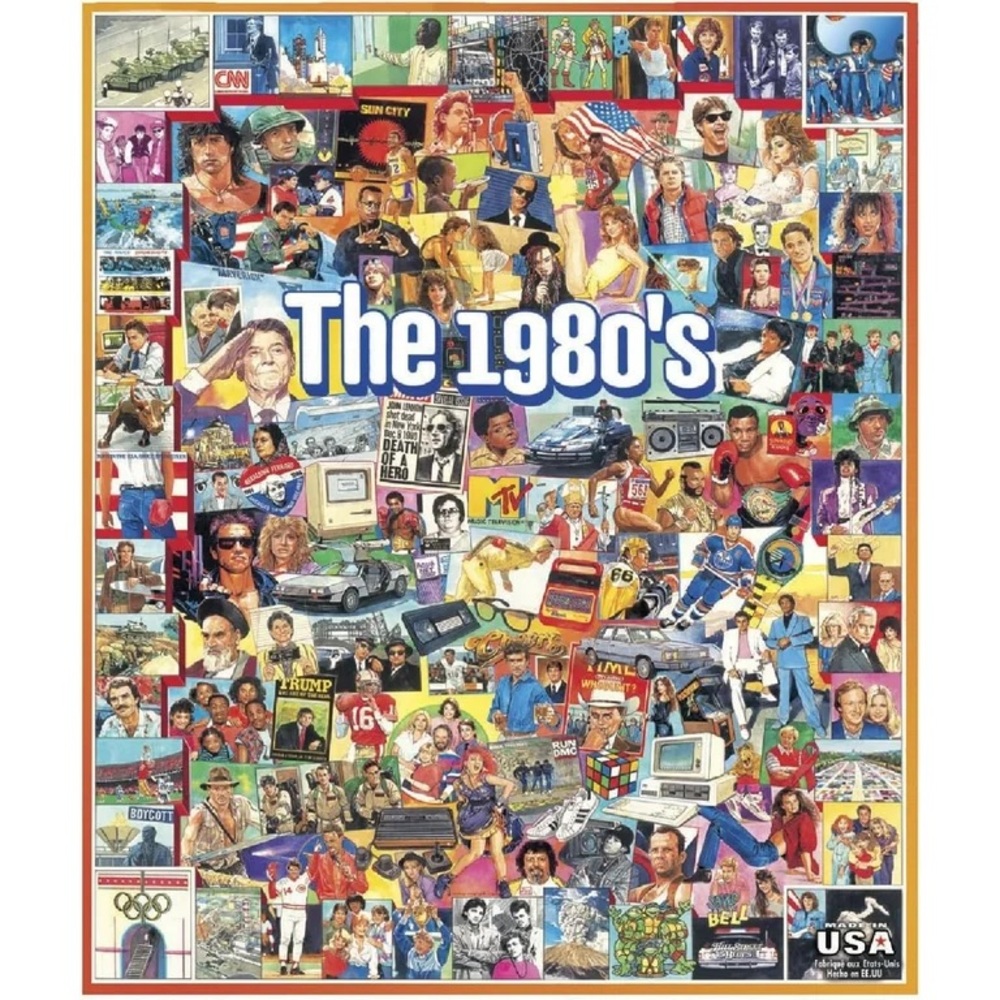 1980s Collage Puzzle